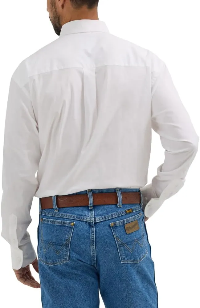 Wrangler Men's George Strait Button Down Long Sleeve Shirt